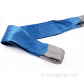 1-10t platte singelsheffende sling lifting goederen veilig